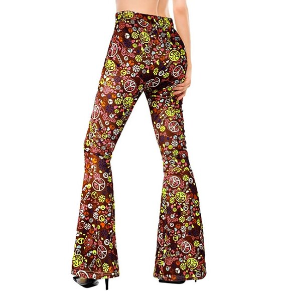 (5 for $25) High Rise Hippie Flare Stretch Pants Size Small - Picture 3 of 10